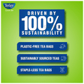 Tetley Green Tea Bag Immune with added Vitamin C (1.4gm Each) Ginger, Mint & Lemon thumbnail