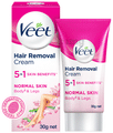 Veet 5 in 1 Skin Benefits Hair Removal Cream for Women Normal Skin thumbnail