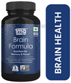 1mg Brain Formula with Vitamin B Complex, L-Tyrosine, L-Theanine, Brahmi, Ginkgo and Pine Bark Extract Capsule thumbnail
