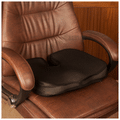 The White Willow Coccyx Orthopedic Seat Cushion Black Hard Foam thumbnail