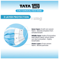 Tata 1mg 3 Ply Surgical Face Mask with Meltblown Filter and Nose Pin thumbnail