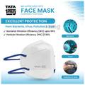 Tata 1mg BIS Approved FFP2 N95 Face Mask - Head Loop thumbnail