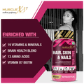 MuscleXP Hair, Skin & Nails Multivitamin Tablet thumbnail