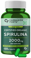 Carbamide Forte Certified Organic Spirulina 2000mg Vegetarian Tablet thumbnail