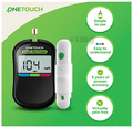 OneTouch Select Plus Simple Glucometer with 10 Free Strips Black thumbnail