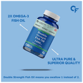 Carbamide Forte Omega 3 600mg Double Strength Softgel Capsule thumbnail