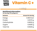 Tata 1mg Vitamin C+Vitamin D3, Zinc and Amla Extract Chewable Tablet thumbnail