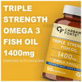 Carbamide Forte Triple Strength Fish Oil 1400mg Omega 3, 900mg Softgel Capsule thumbnail