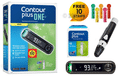 Contour Plus One Blood Glucose Monitoring System with Contour Plus Blood Glucose Test Strip 10S Free thumbnail