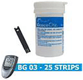 Dr Morepen Gluco One BG 03 Blood Glucose Test Strip thumbnail