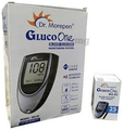 Dr Morepen BG 03 GlucoOne Glucose Monitoring System with 2 Box of 25 Strip Each thumbnail