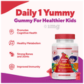Zingavita Mighty Vitamins Gummies for Kids Strawberry and Lemon thumbnail