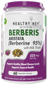 HealthyHey Berberis with Milk Thistle 300mg Vegetable Capsules thumbnail