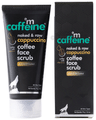 mCaffeine Naked & Raw Coffee Face Scrub Cappuccino thumbnail