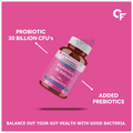 Carbamide Forte Probiotics 30 Billion cfu + Prebiotics 100mg Vegetarian Capsule thumbnail