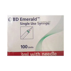 Emerald 3ml Syringe With 22g Needle Buy Box Of 100 Syringes At Best Price In India 1mg