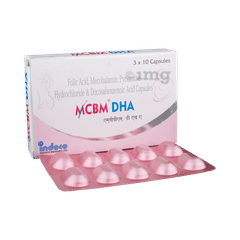 MCBM DHA Capsule: Buy strip of 10 capsules at best price in India | 1mg