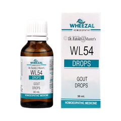 Wheezal Wl54 Gout Drop Buy Bottle Of 30 Ml Drop At Best Price In India 1mg