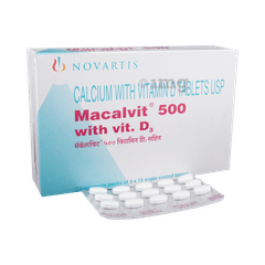 Macalvit 500mg Tablet Buy Strip Of 15 Tablets At Best Price In India 1mg