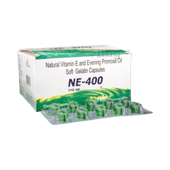 Ne 400 Soft Gelatin Capsule Buy Strip Of 10 Soft Gelatin Capsules At Best Price In India 1mg