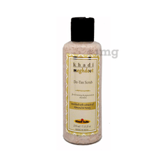 khadi meghdoot de tan scrub buy bottle of 210 ml scrub at best price in india 1mg