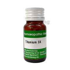 Dr Reckeweg Titanium Trituration Tablet 3x Buy Bottle Of 20 Gm Trituration Tablet At Best Price In India 1mg