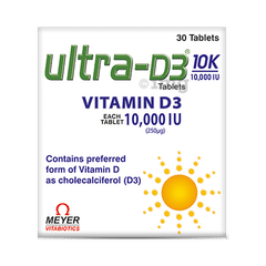 Ultra D3 10k Tablet Buy Packet Of 30 Tablets At Best Price In India 1mg