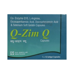 Q Zim Q Lc Soft Gelatin Capsule Buy Strip Of 10 Soft Gelatin Capsules At Best Price In India 1mg