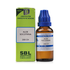 Sbl Aloe Socotrina Dilution 200 Ch Buy Bottle Of 30 Ml Dilution At Best Price In India 1mg
