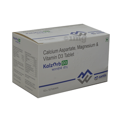 Kalzorb D3 Tablet Buy Strip Of 10 Tablets At Best Price In India 1mg