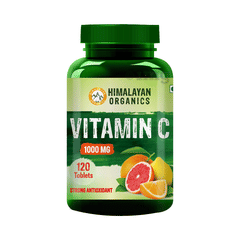 Himalayan Organics Vitamin C 1000mg Tablet Buy Bottle Of 1 Tablets At Best Price In India 1mg