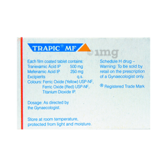 Trapic Mf Tablet View Uses Side Effects Price And Substitutes 1mg
