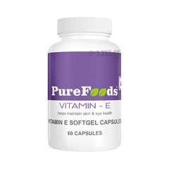Purefoods Vitamin E Softgel Capsule Gluten Free Buy Bottle Of 60 Soft Gelatin Capsules At Best Price In India 1mg Purefoods Vitamin E Softgel Capsule Gluten Free Buy Bottle Of 60 Soft Gelatin Capsules At Best Price In India 1mg