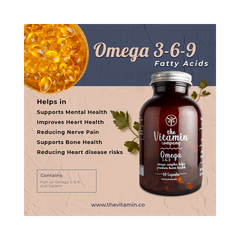 The Vitamin Company Omega 3 6 9 Capsule: Buy bottle of 60 capsules at best  price in India | 1mg