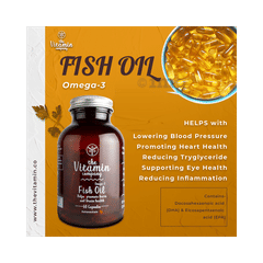 The Vitamin Company Omega 3 Fish Oil: Buy bottle of 60 capsules at best  price in India | 1mg