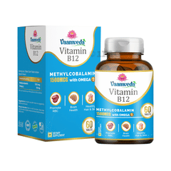 Vaamveda Vitamin B12 Methylcobalamin 1500mcg with Omega 3 Tablet: Buy  bottle of 60 tablets at best price in India | 1mg