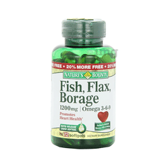 Bounty Fish, Flax, Borage Omega 3 