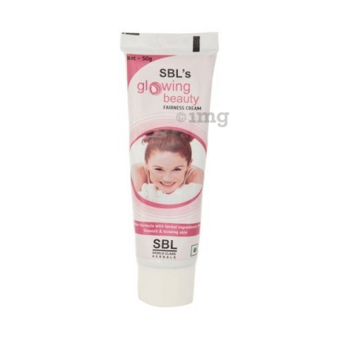 Sbl Glowing Beauty Fairness Cream Buy Tube Of 50 Gm Cream At Best Price In India 1mg