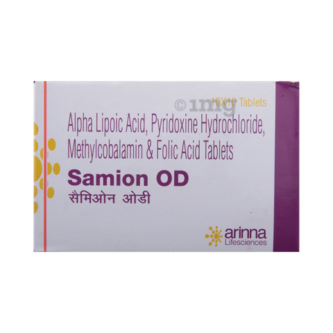Samion Od Tablet Buy Strip Of 10 Tablets At Best Price In India 1mg