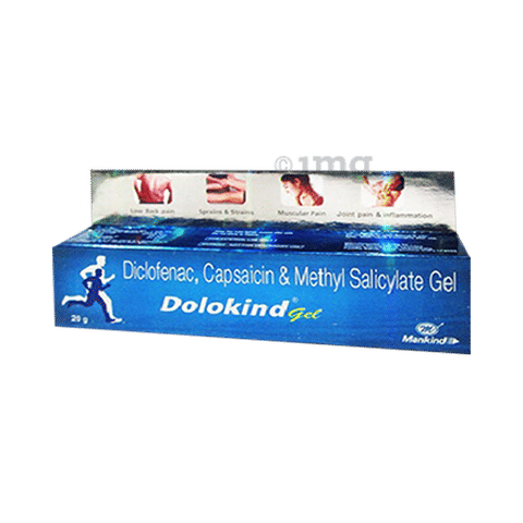 Dolokind Gel Buy Tube Of 20 Gm Gel At Best Price In India 1mg