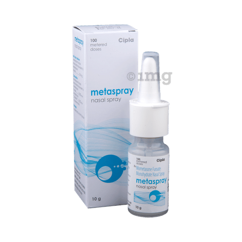 Metaspray Nasal Spray View Uses Side Effects Price And Substitutes 1mg