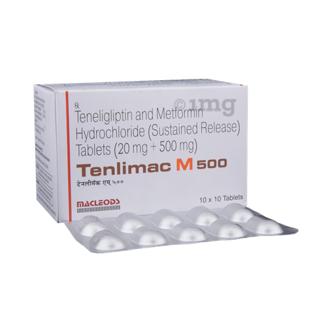 Tenlimac M 500 Tablet Sr View Uses Side Effects Price And Substitutes 1mg