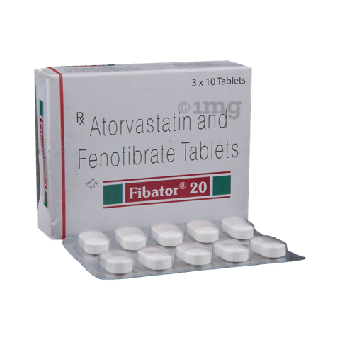 Fibator 20 Tablet View Uses Side Effects Price And Substitutes 1mg