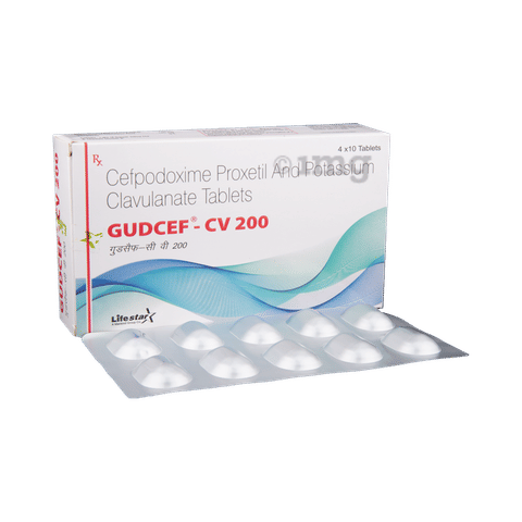Gudcef Cv 200 Tablet View Uses Side Effects Price And Substitutes 1mg