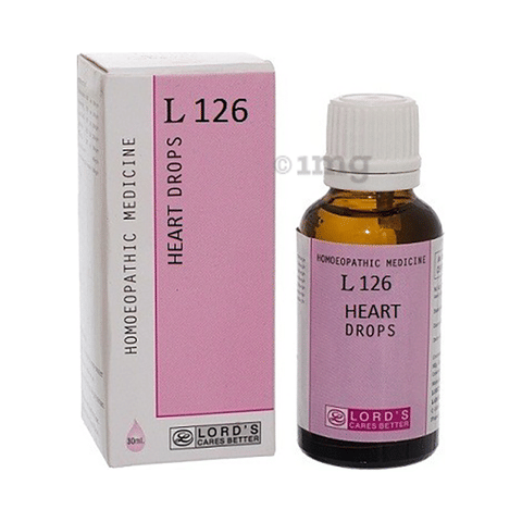 Lord S L 126 Heart Drop Buy Bottle Of 30 Ml Drop At Best Price In India 1mg