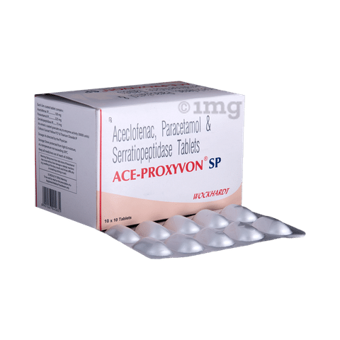 Ace Proxyvon Sp Tablet View Uses Side Effects Price And Substitutes 1mg
