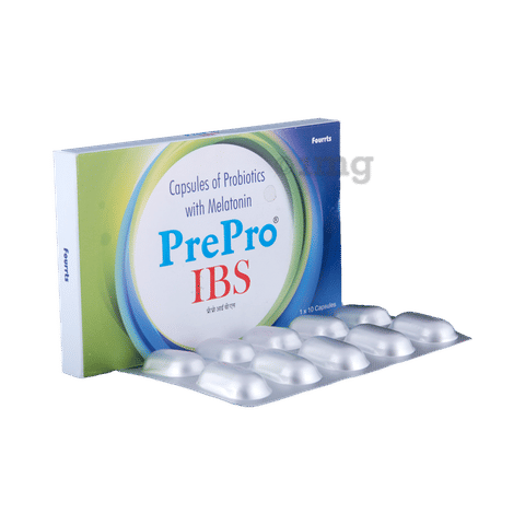 Pre Pro Ibs Capsule Buy Strip Of 10 Capsules At Best Price In India 1mg