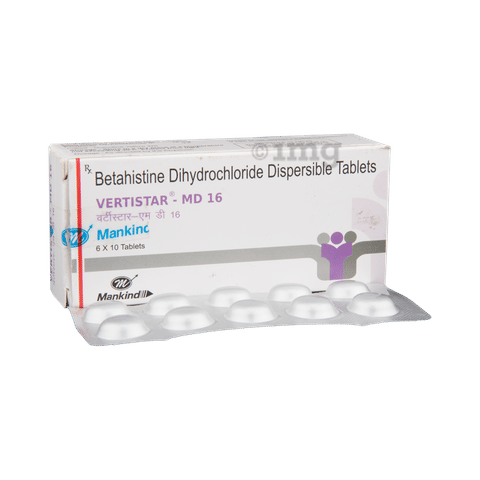 Vertistar Md 16 Tablet View Uses Side Effects Price And Substitutes 1mg