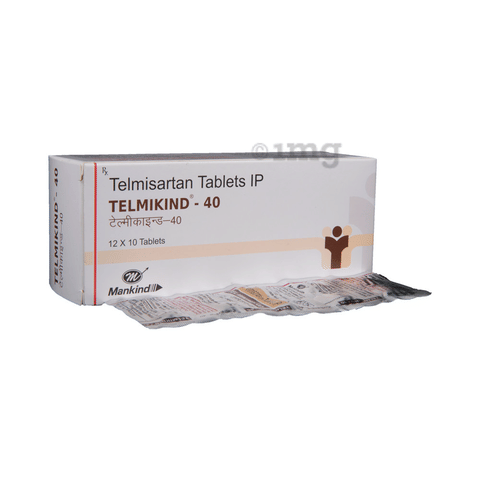 Telmikind 40 Tablet View Uses Side Effects Price And Substitutes 1mg