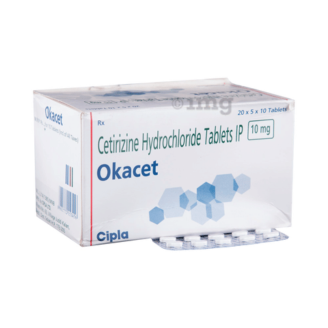 Okacet cold used for